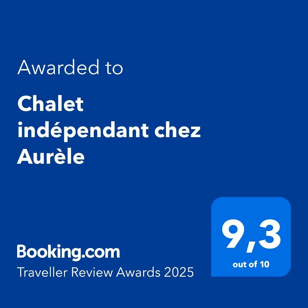 Oda ve Kahvaltı Chalet Independant Chez Aurele Dullin Fransa